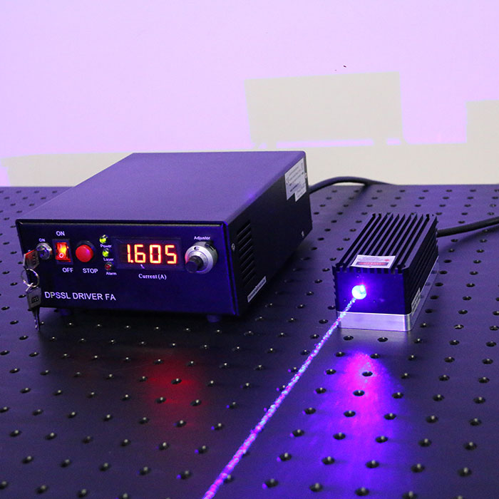 445nm 3W 4W high power solid state laser CW Laser - Click Image to Close